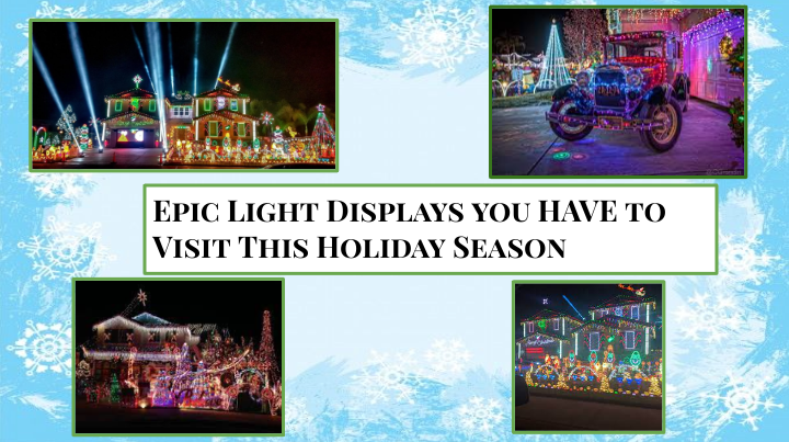 Epic Light Display Houses You Have To Visit This Holiday Season