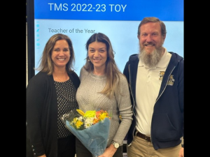 Mrs. Schweitzer; Teacher Of The Year