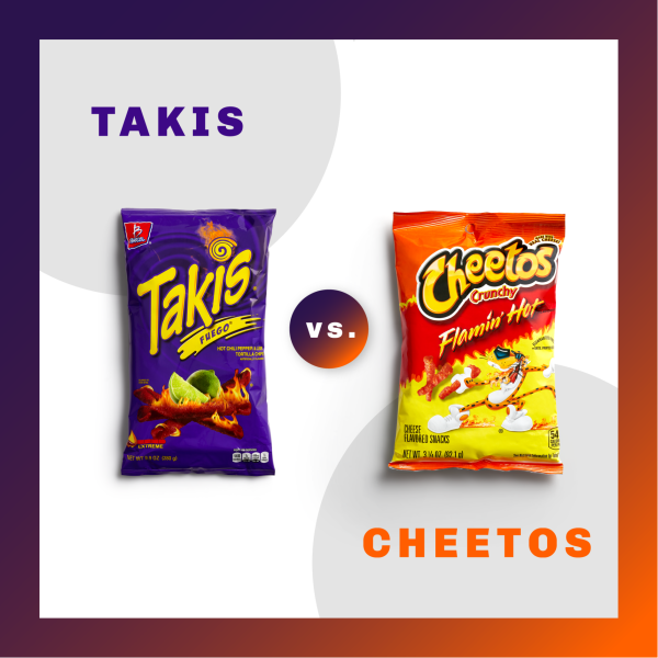 Hot Cheetos vs. Takis