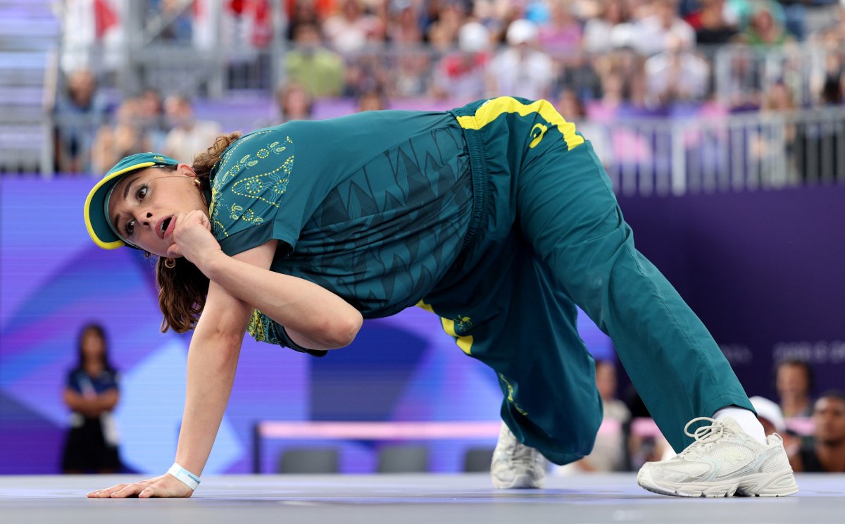 Olympic Breakdancing Fail