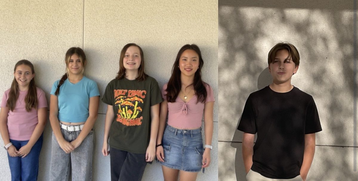 Audrey Simsik, Sienna Reyes, Kaitlyn Schepe, Rosemary Ge, Eli Austin
